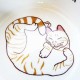 Tasse Chat avec Soucoupe Patte de Chat