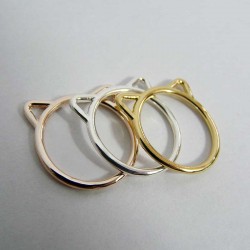 Bague fine Fantaisie Oreilles de Chat