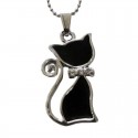 Pendentif Chat Noir Esthète