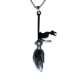 Pendentif fantaisie Chat sur un Balai