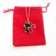 Pendentif de Chat Noir et Doré