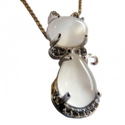 Pendentif en forme de Chat Pureté