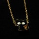 Bijoux fun : Pendentif chat noir de BD