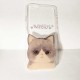 Coque Iphone Personnalisée Meow Gris