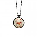 Pendentif Maneki Neko