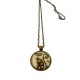 Pendentif style Steampunk avec un Chat