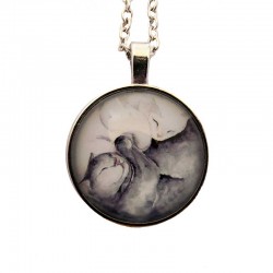 Pendentif Chats Yin Yang Tendresse