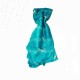 Foulard Motif Chat sur partition Bleu