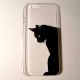 Coque pour Iphone 6et 6 Plus Chat Noir Art