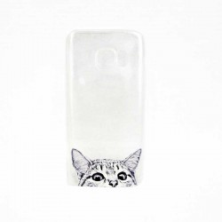 Coque pour GalaxyS7 et S7 Edge Chat Terreur