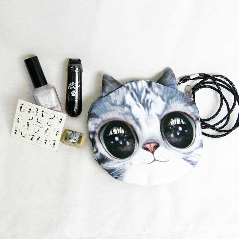 Miroir De Poche Chat Porte-bonheur Neko Kawaii - Expédié De Paris