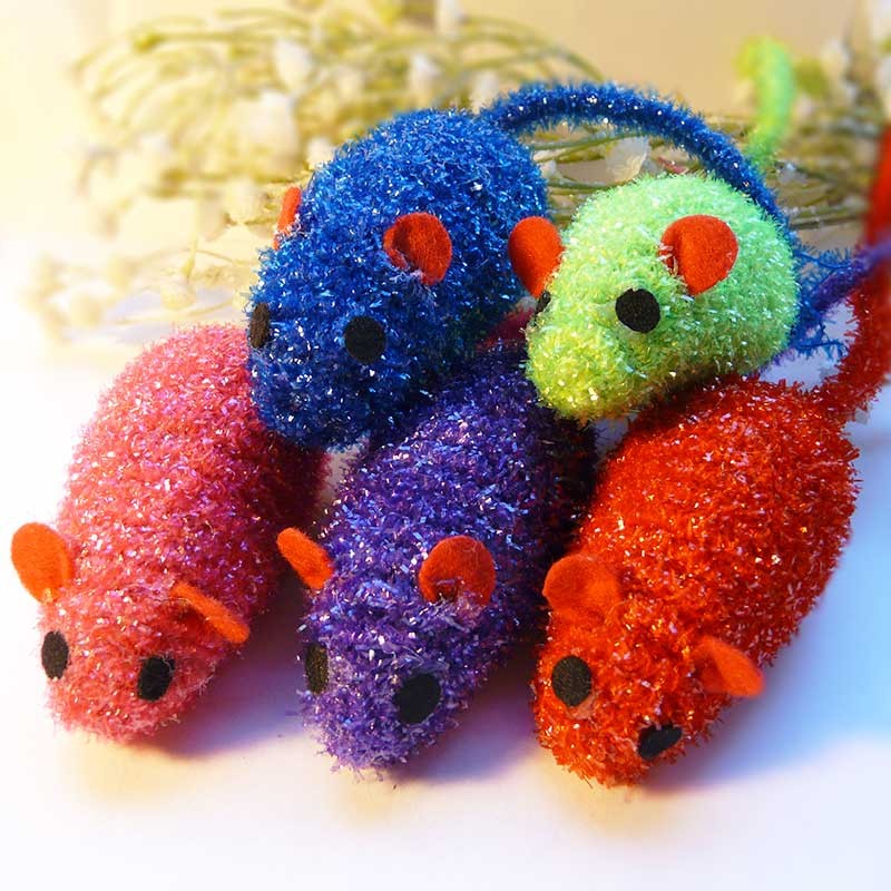 Jouet Chat Souris Pour Chat Pailletee Nekoland