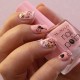 Vernis motif chat Happy Chat Valentin