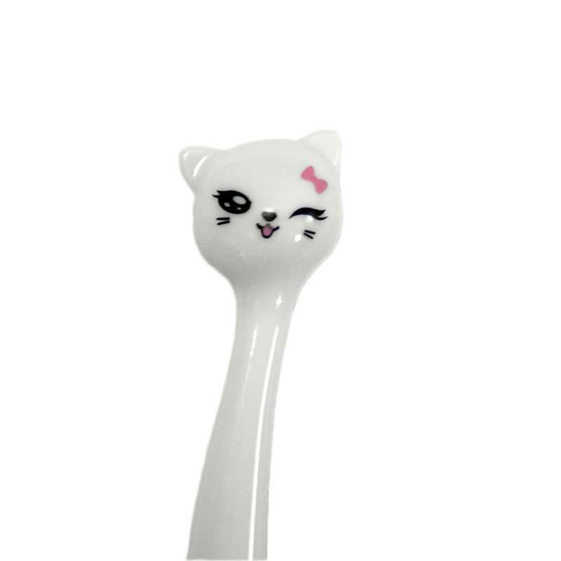 Fourniture kawaii Nekoland : Stylo chat à ressort