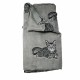 Foulard Chats Gris