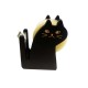 Fourniture de bureau originale : Dérouleur scotch fantaisie Chat Noir