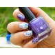 Vernis violet et water decals Chats