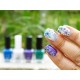 Vernis de printemps et Stickers pour ongles fleurs