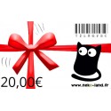 Carte Cadeau Nekoland 20€