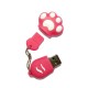 Clé USB Cool Patte de Chat Rose