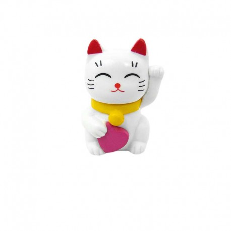 Figurine Chat Kawaii Maneki Neko Porte-Bonheur