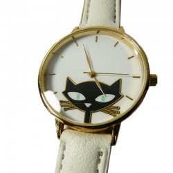 Montre Chat Elégance