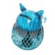 Tirelire Jeune fille Chat Bleu turquoise