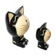 Sculpture zen 2 Chats en Bois