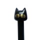 Stylo Manga chat noir Yeux Dorés