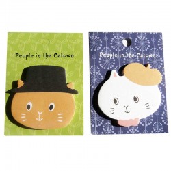 Post it Kawaii Chat avec un Chapeau