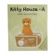 Post it mignon Chat Scottish Fold dans un Carton
