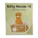 Post it mignon Chat Scottish Fold dans un Carton