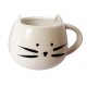 Tasse Café Chat Blanc Frimousse