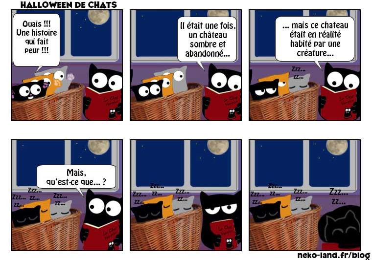 Avec Des Chats Comic Strip Chat Blog Nekoland