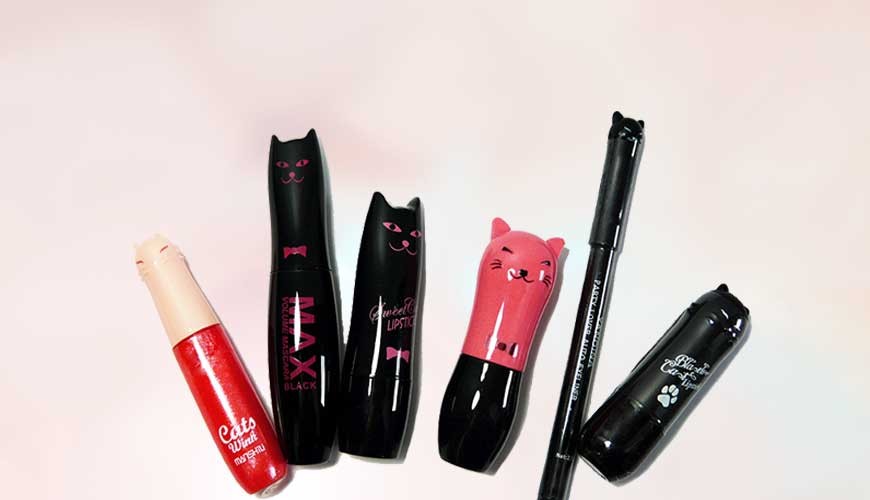 Accessoires maquillage en Forme de chat